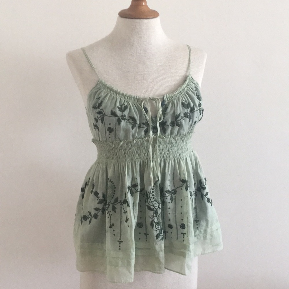 Tocca Embroidered Top